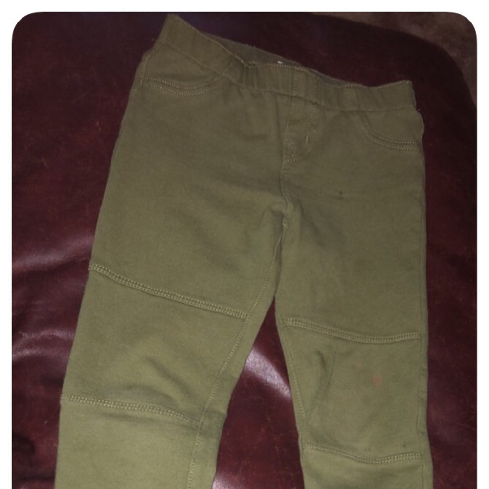 Olive Cat and Jack leggings